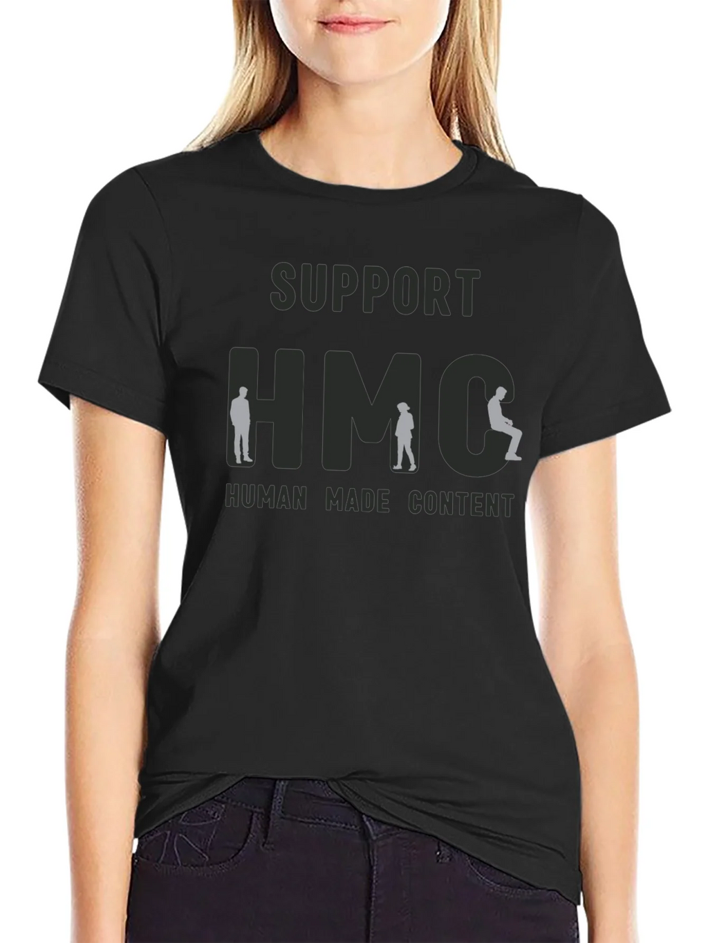Human Made Content T-Shirt - Black product image 5
