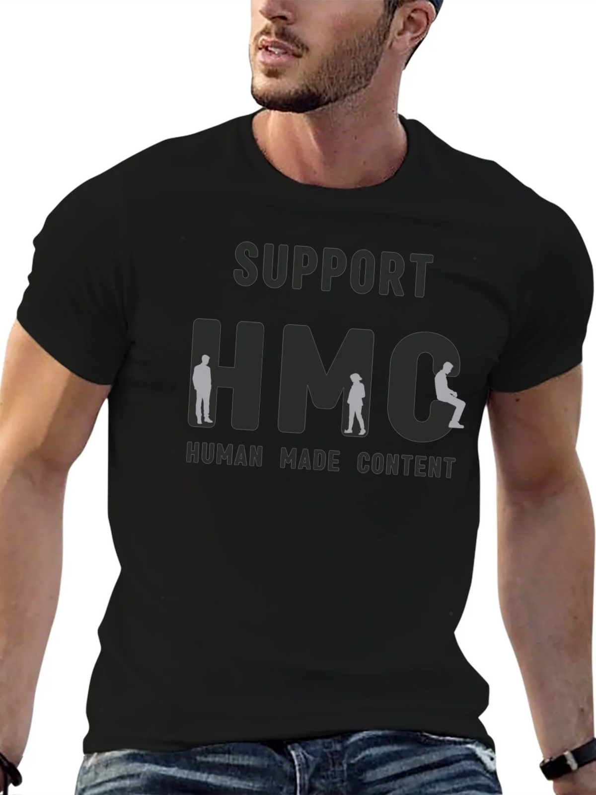 Human Made Content T-Shirt - Black product image 9