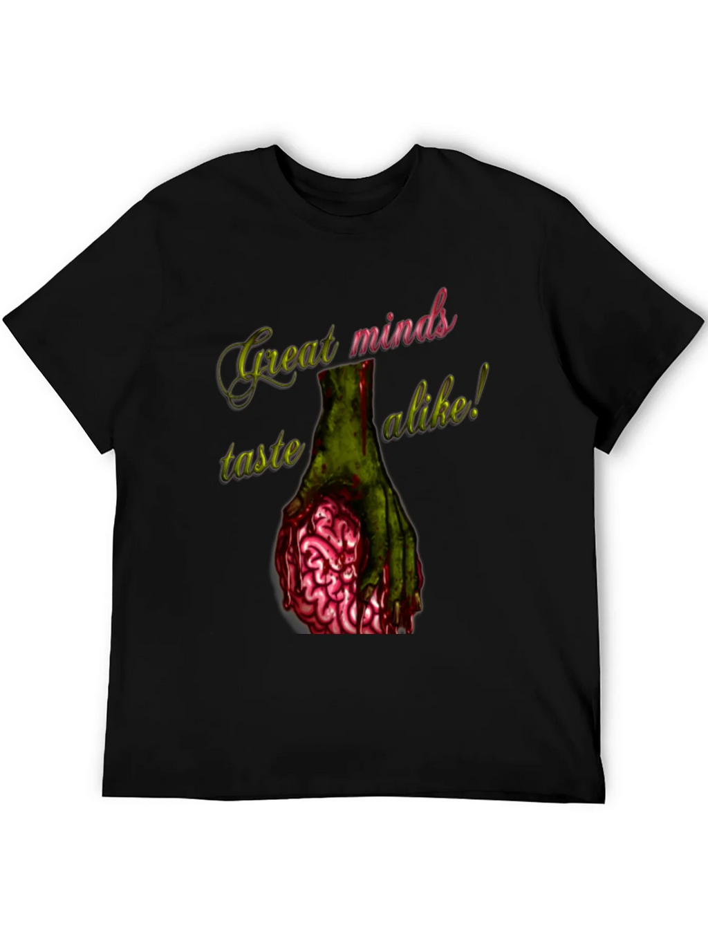 Zombie Brain T-Shirt - Great Minds Taste Alike product image 8