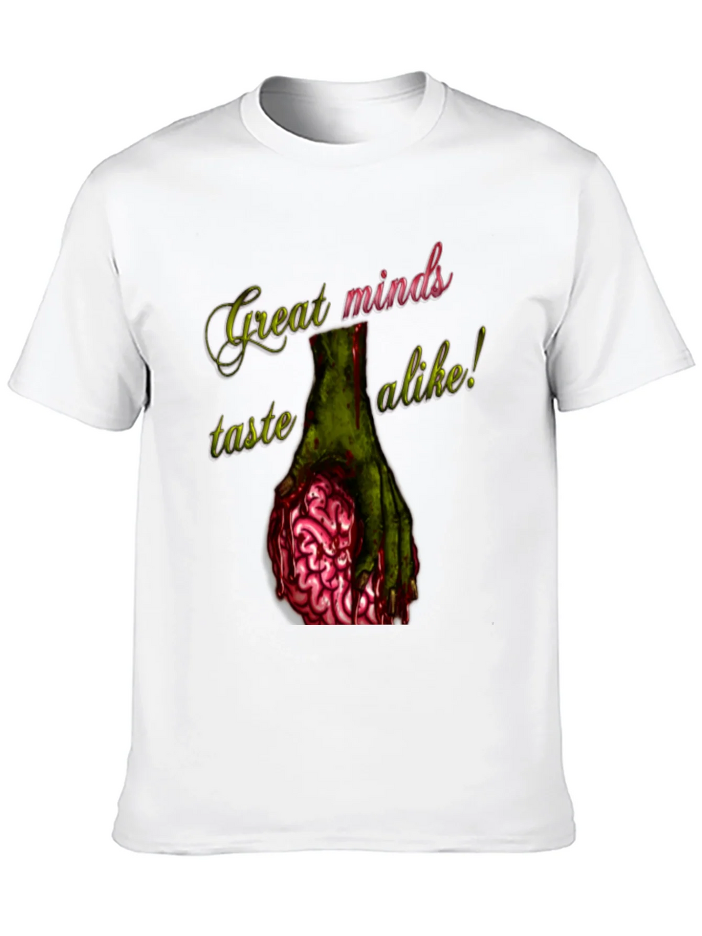 Zombie Brain T-Shirt - Great Minds Taste Alike product image 12