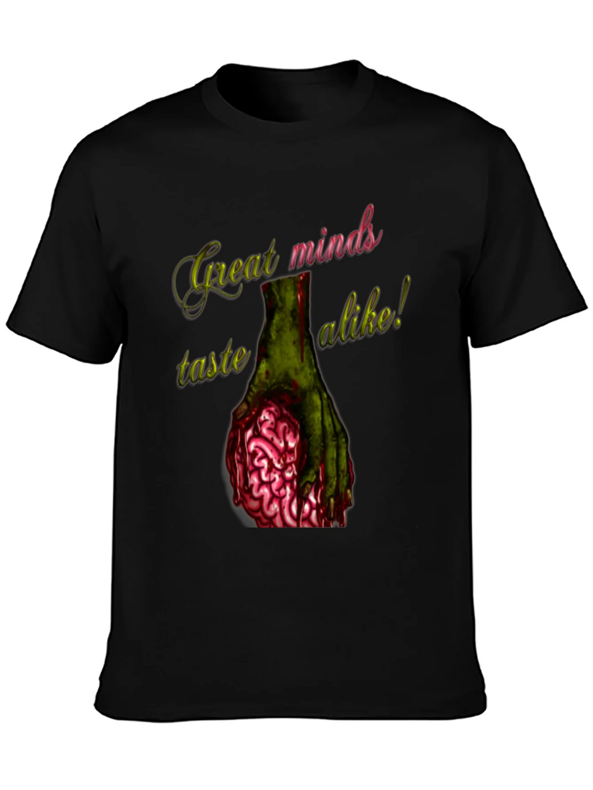 Zombie Brain T-Shirt - Great Minds Taste Alike product image 6