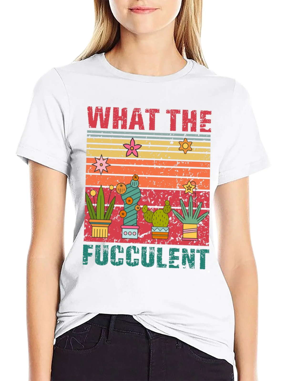 What the Fucculent T-Shirt product image 11