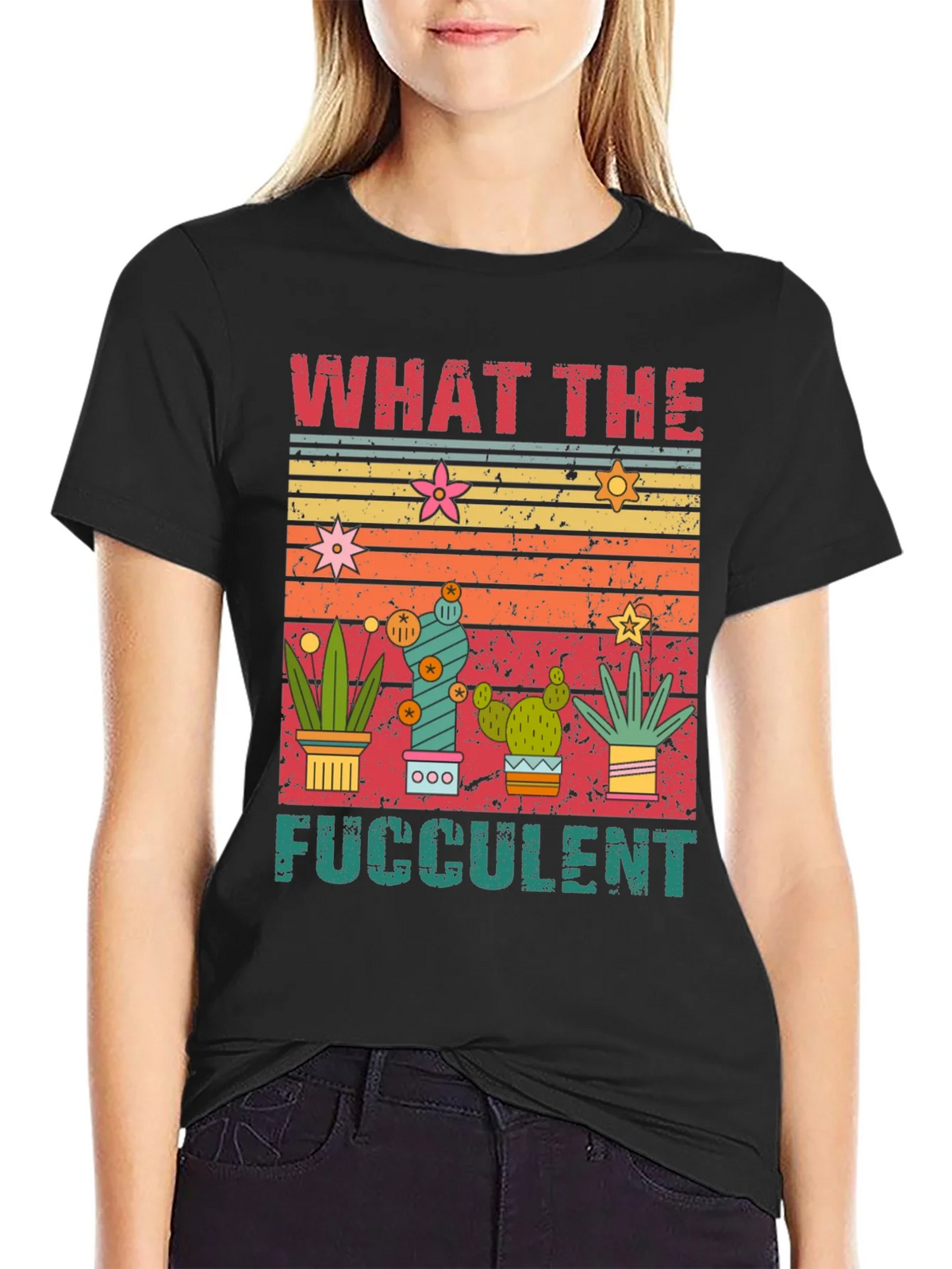 What the Fucculent T-Shirt product image 5