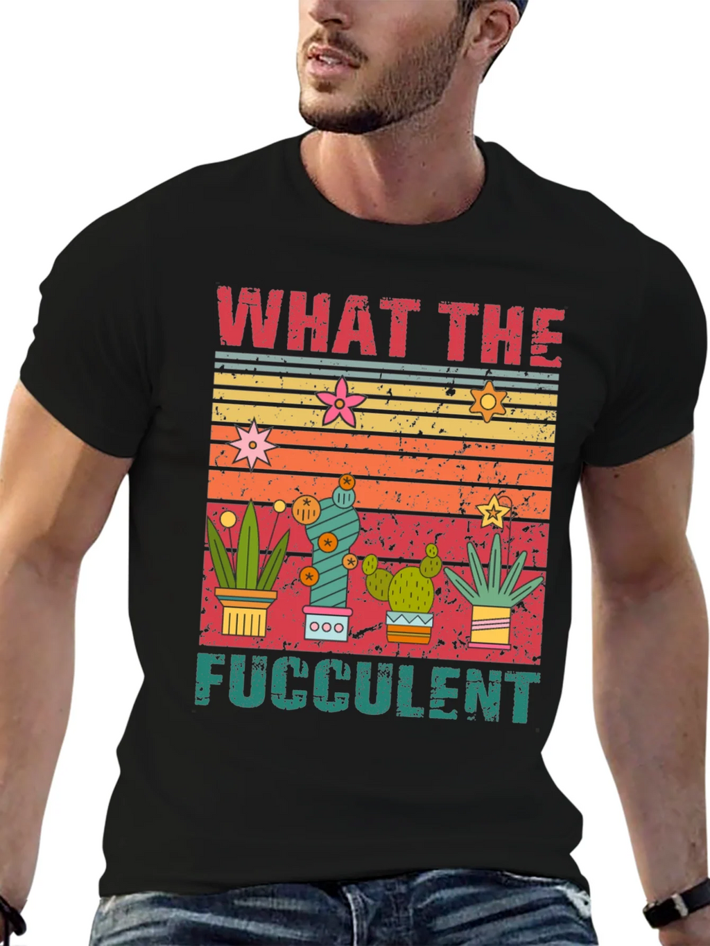 What the Fucculent T-Shirt product image 9