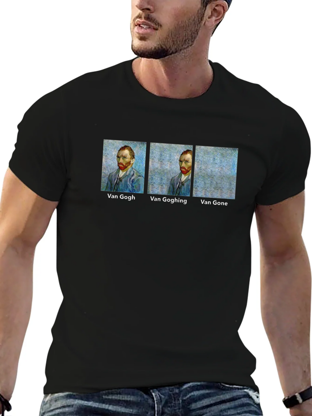 Van Gogh Humor T-Shirt - Art Lover Tee product image 9