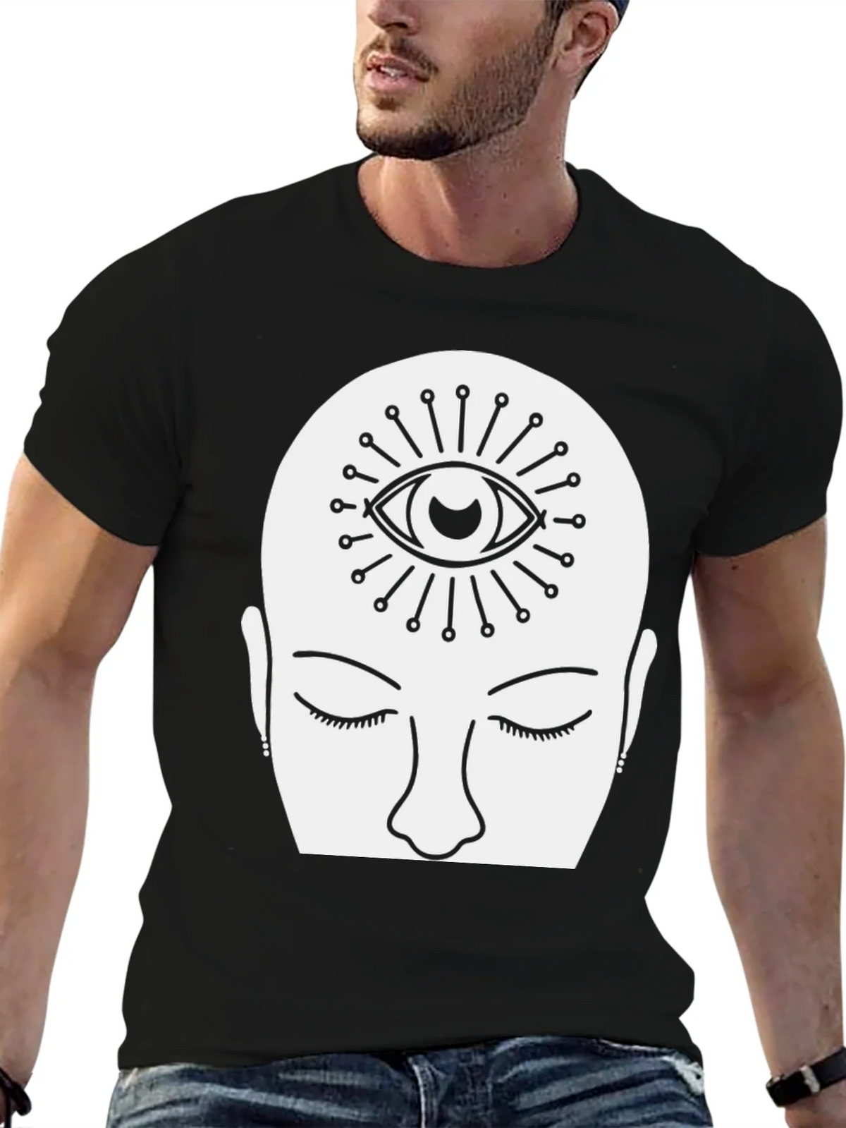 Meditative Mind T-Shirt - Third Eye Chakra product image 9