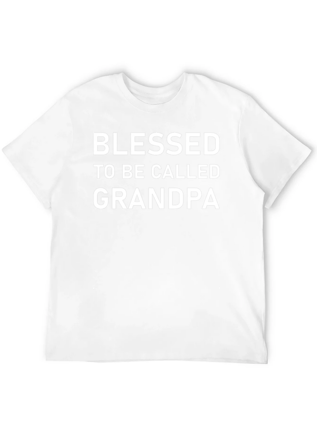 Blessed Grandpa T-Shirt - Black Cotton Tee product image 3