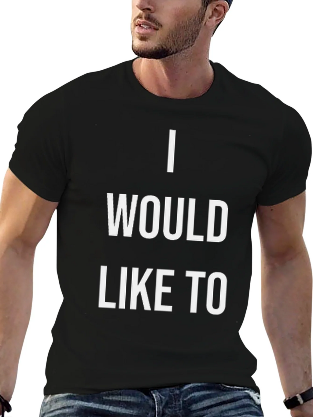 I Would Like To T-Shirt - Statement Tee product image 9