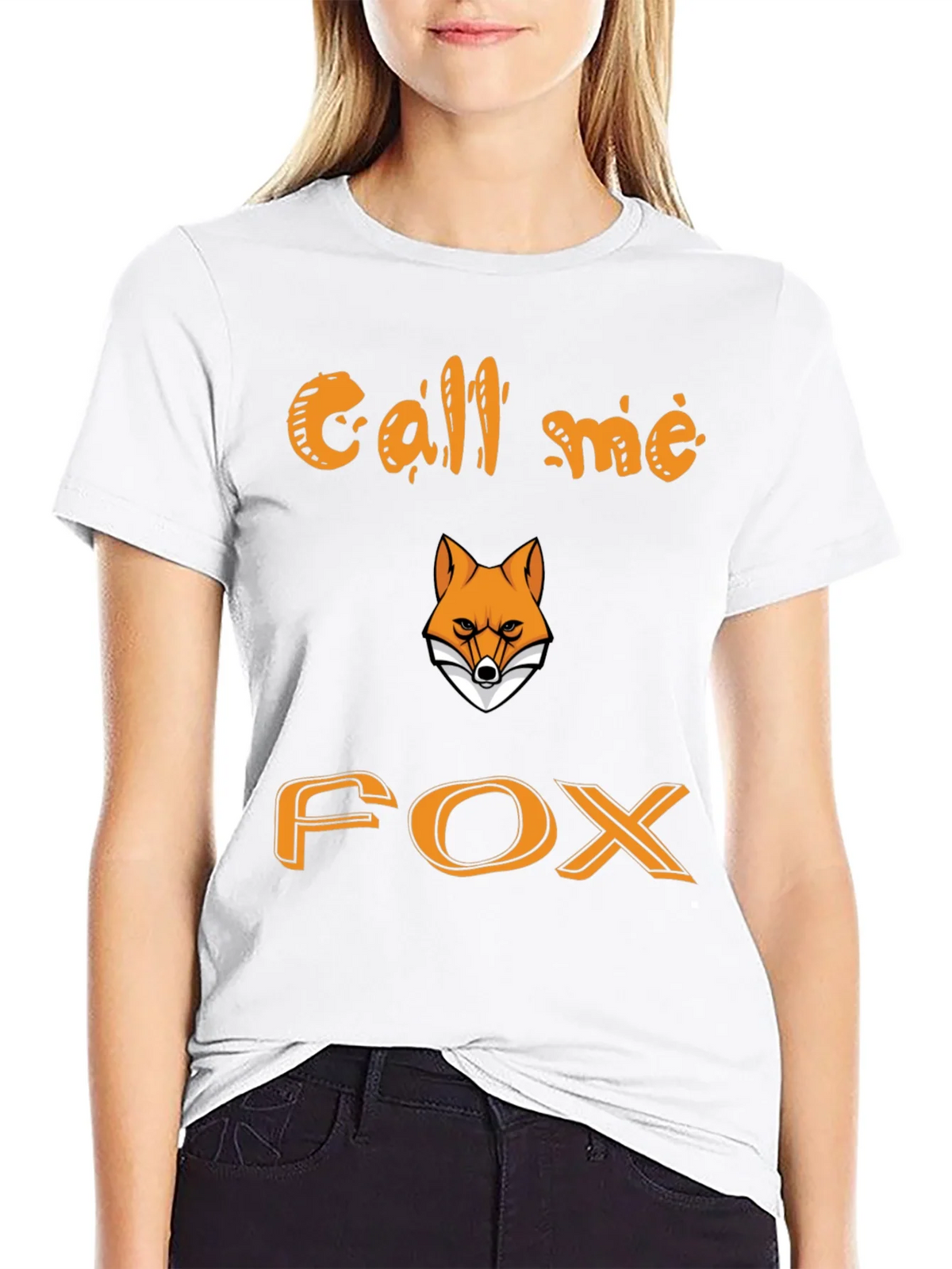 Call Me Fox Graphic Tee - Cool Animal T-Shirt product image 11