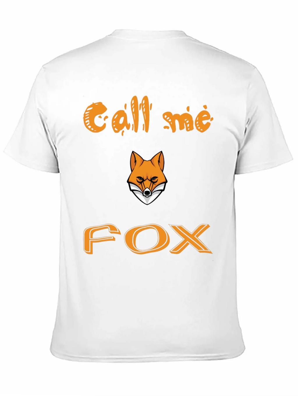 Call Me Fox Graphic Tee - Cool Animal T-Shirt product image 2