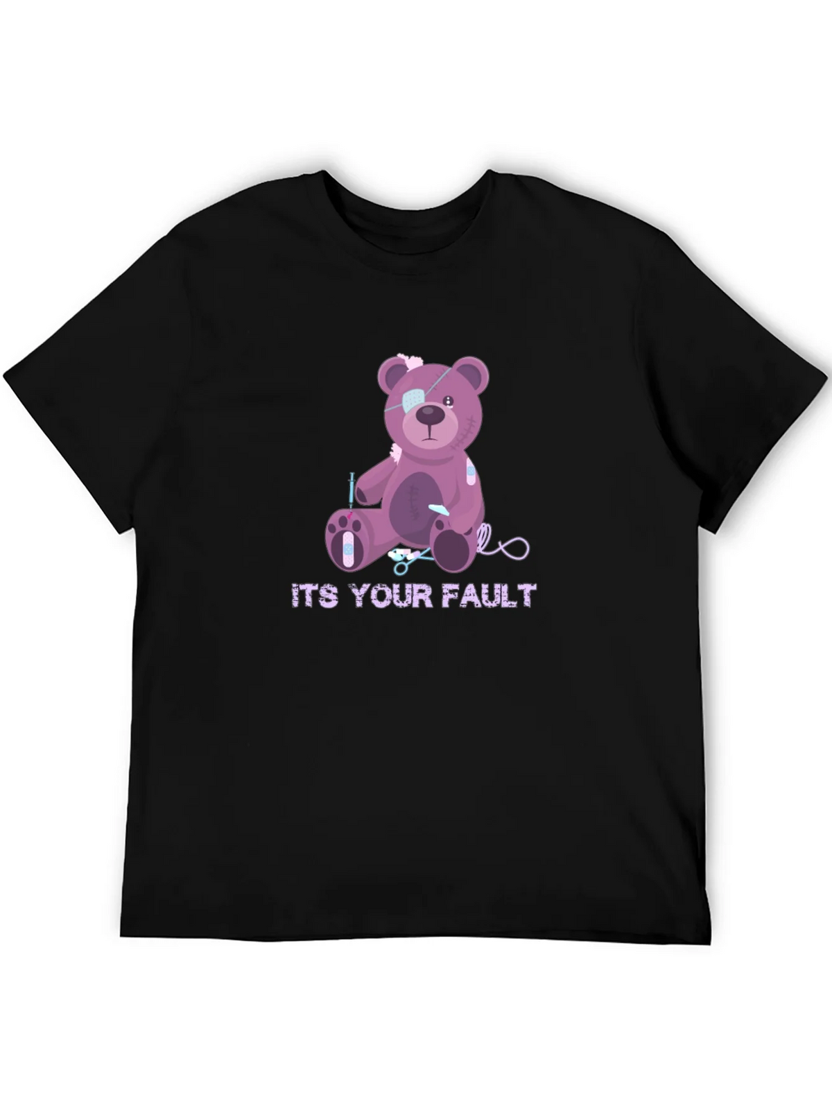 Its Your Fault Teddy Bear T-Shirt product image 8