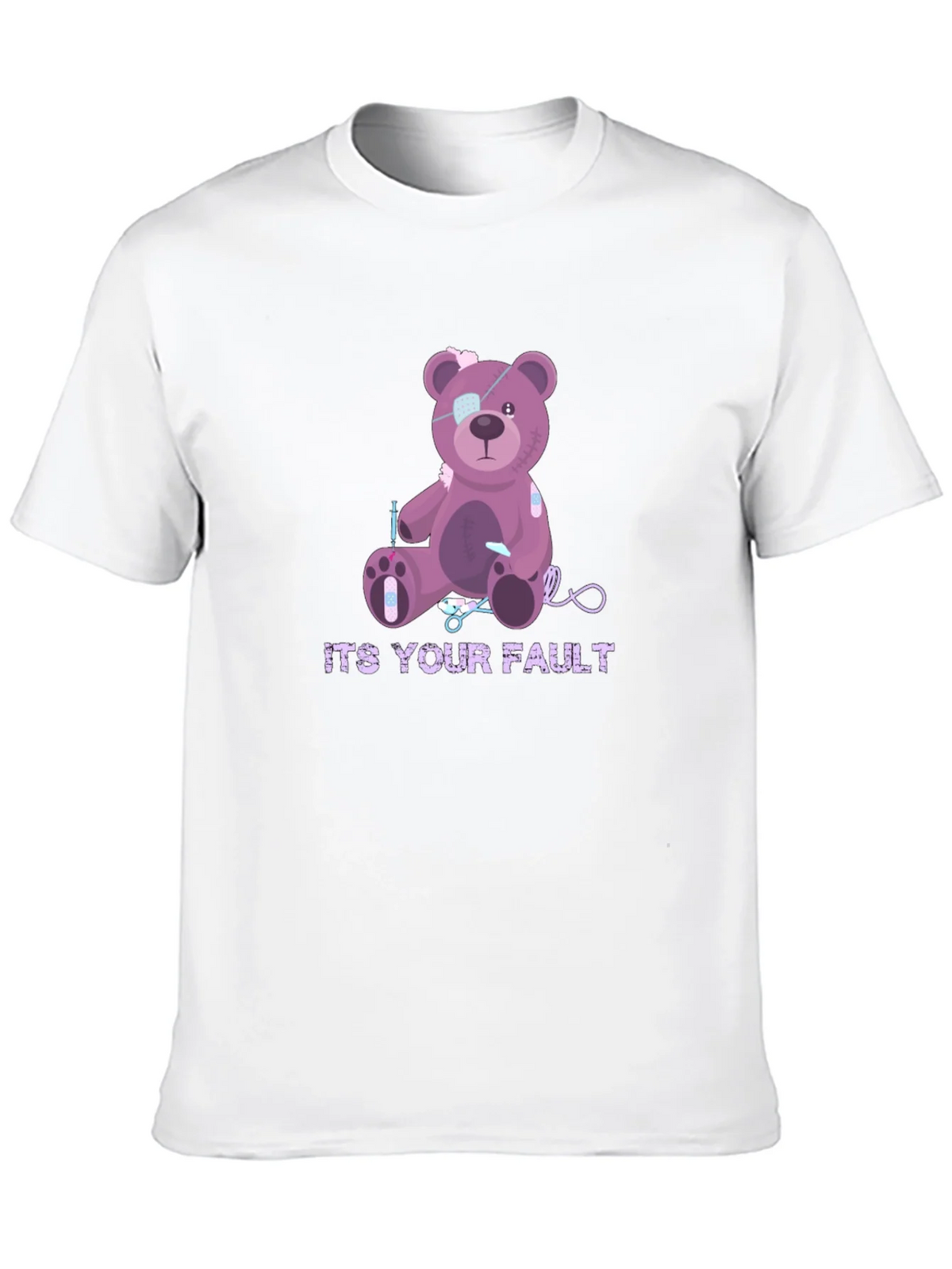 Its Your Fault Teddy Bear T-Shirt product image 12