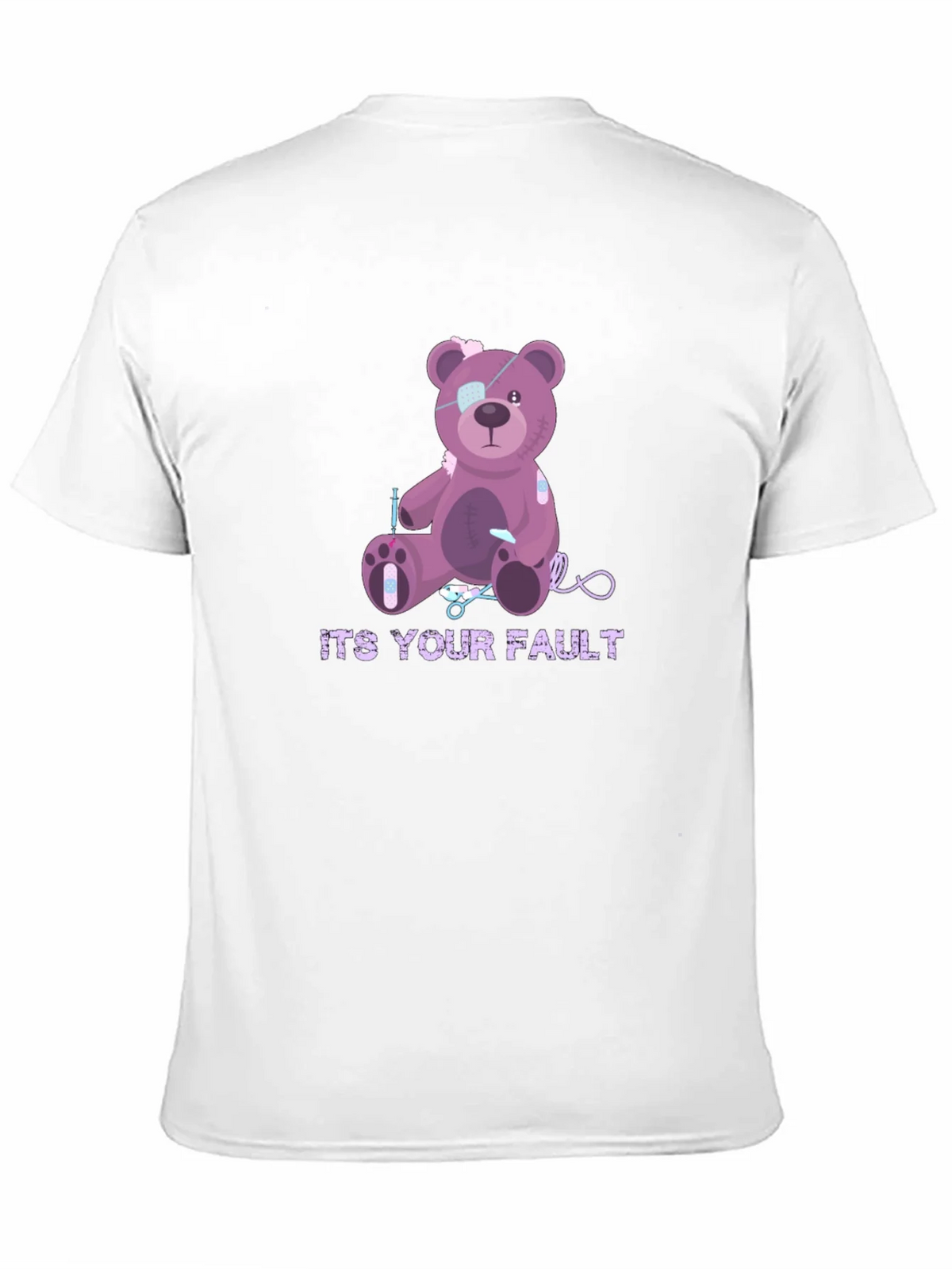Its Your Fault Teddy Bear T-Shirt product image 2