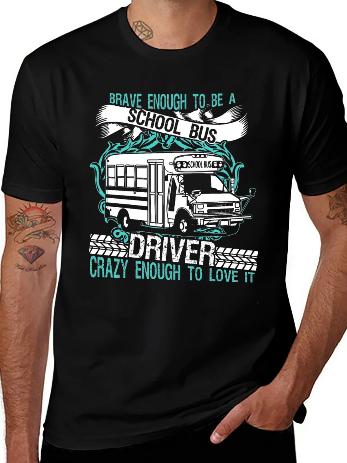 School Bus Driver Graphic T-Shirt product image 1