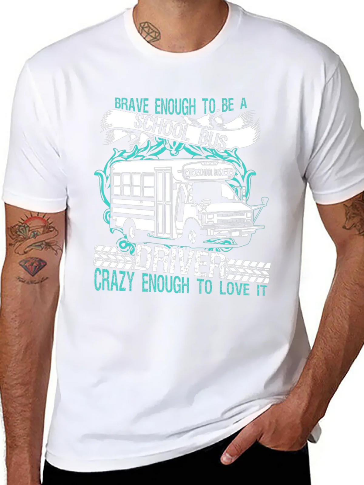 School Bus Driver Graphic T-Shirt product image 10