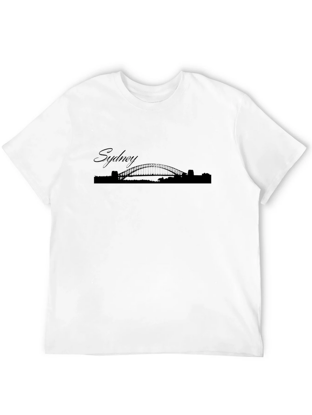 Sydney Bridge Silhouette T-Shirt - Black product image 3