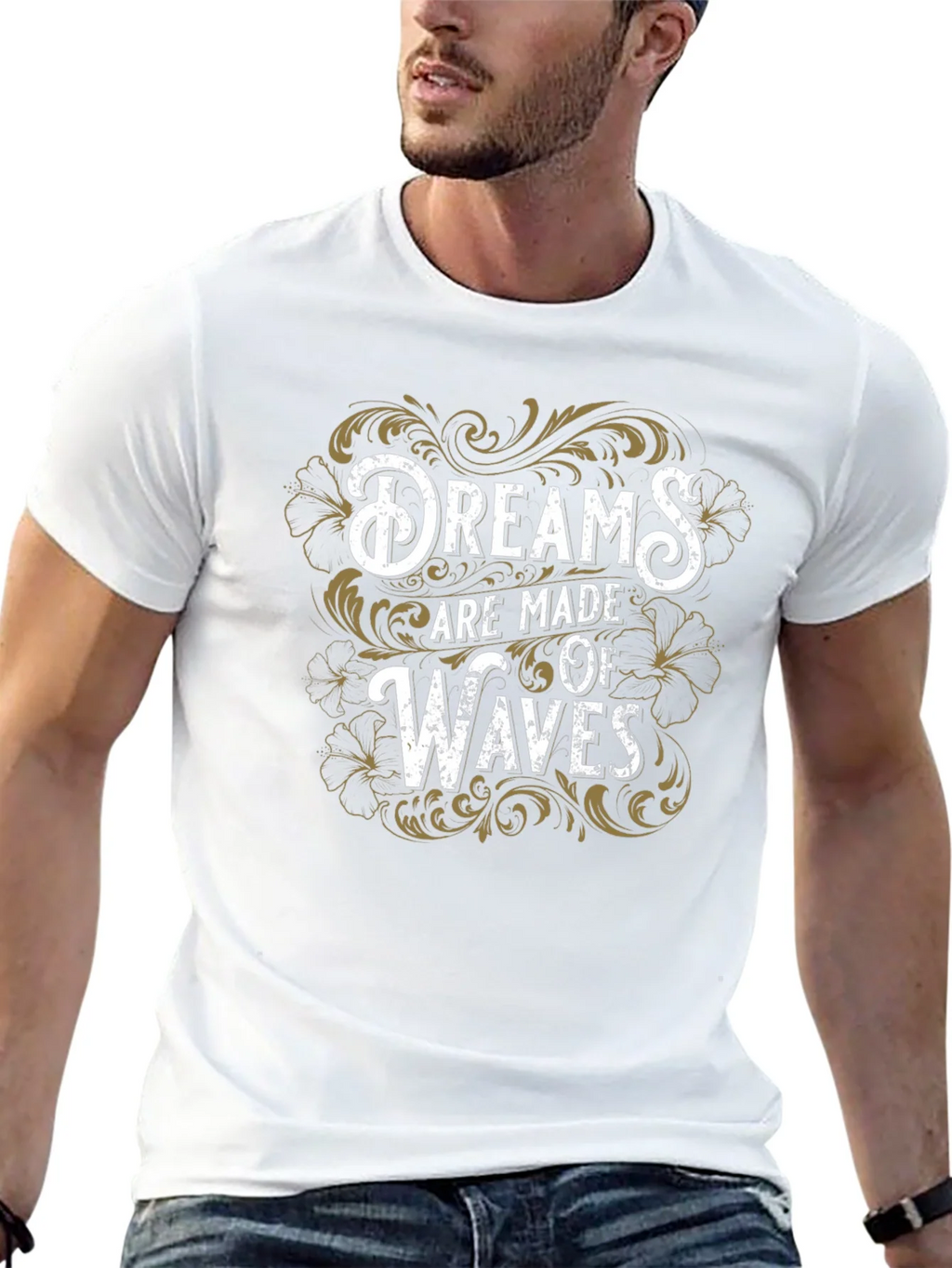 Dreams Made of Waves Graphic Tee product image 4
