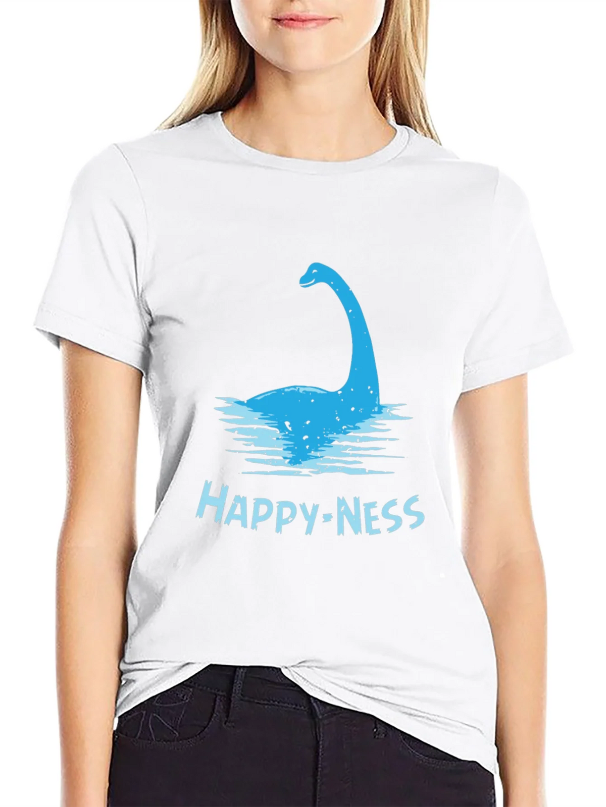 Happy-Ness Loch Ness Monster Graphic Tee product image 11