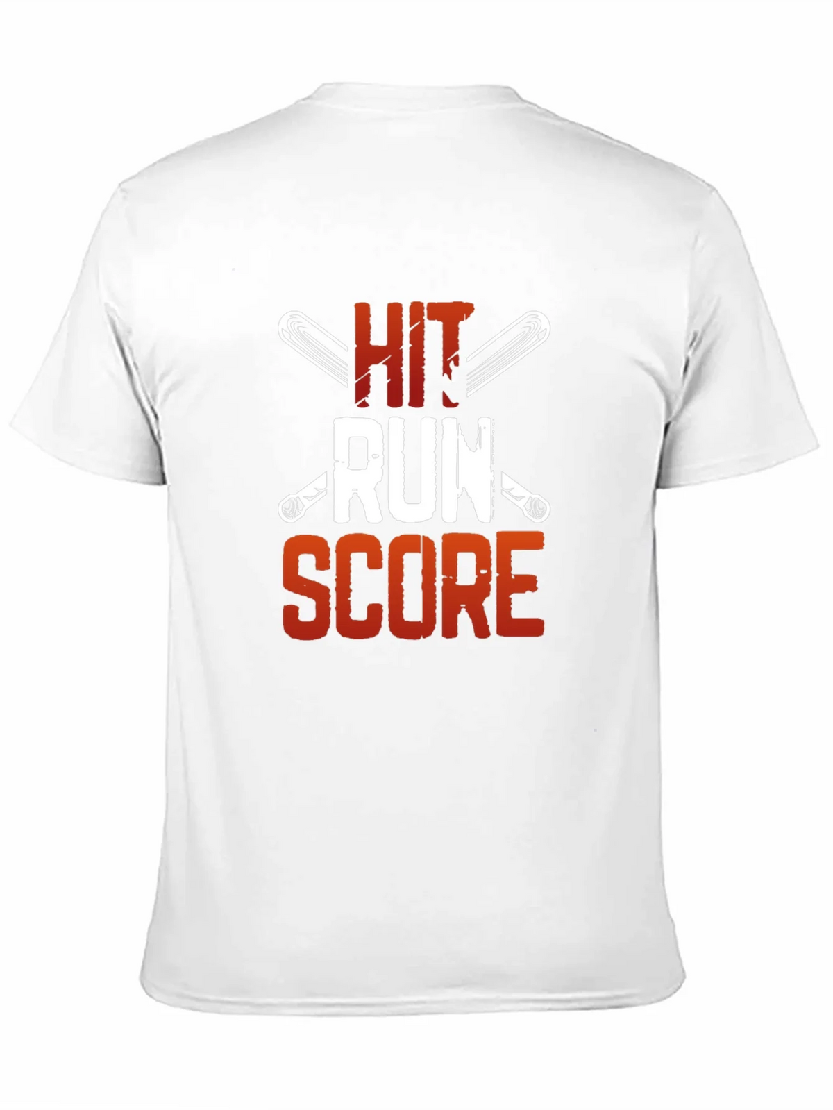 Hit Run Score Baseball T-Shirt product image 2