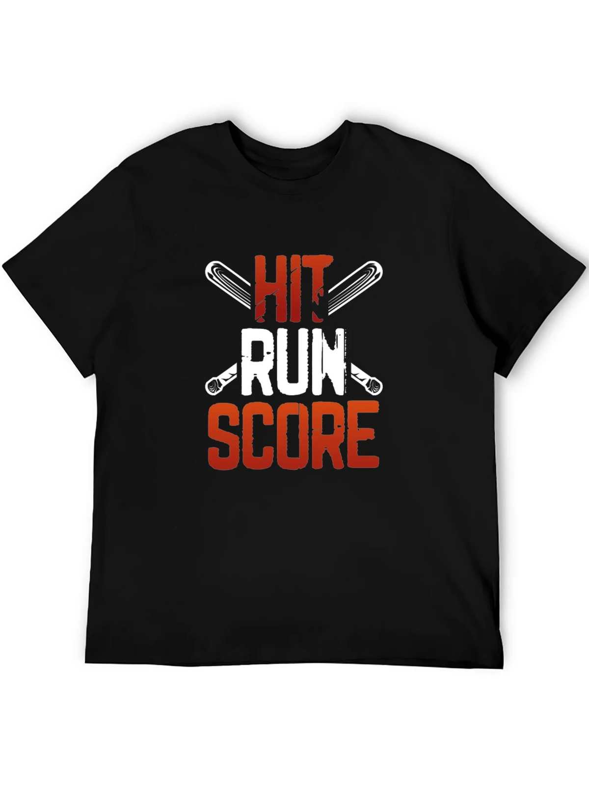 Hit Run Score Baseball T-Shirt product image 8