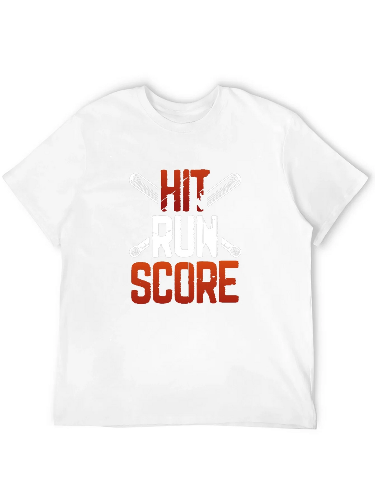 Hit Run Score Baseball T-Shirt product image 3