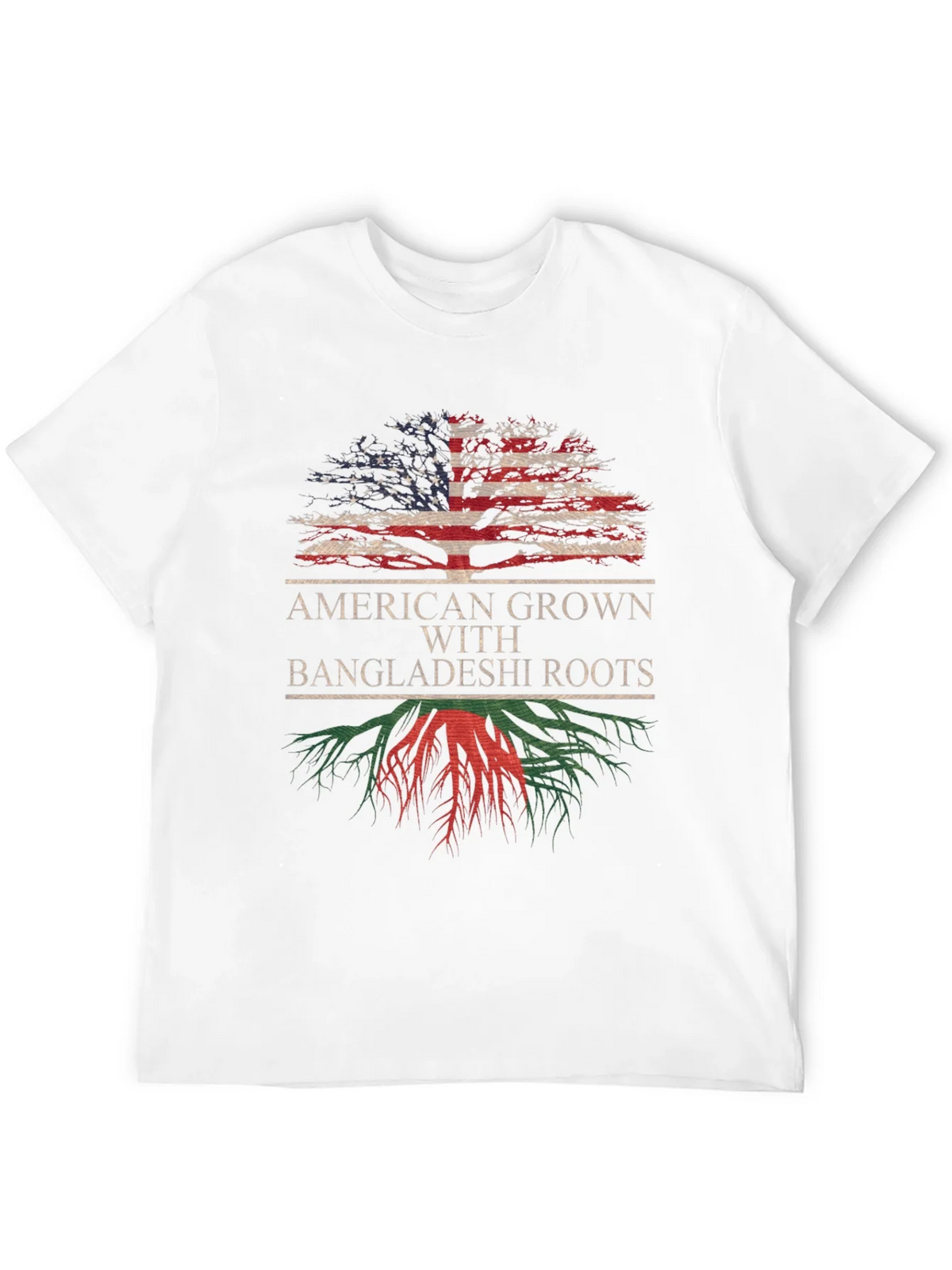 American Grown with Bangladeshi Roots T-Shirt product image 3
