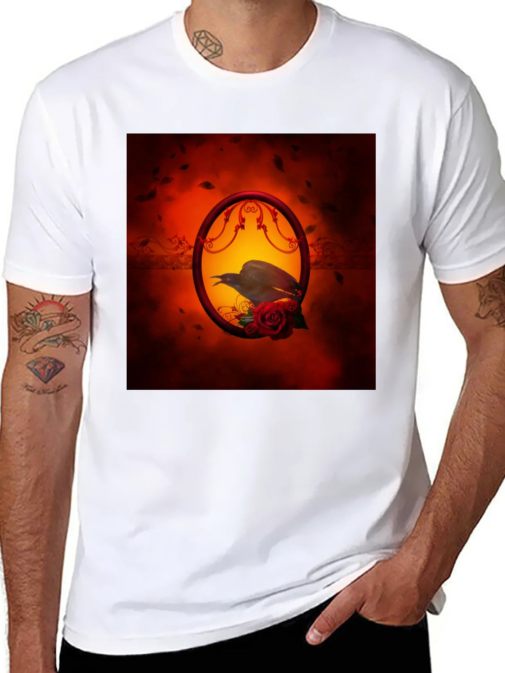 Raven and Rose Graphic Tee product image 10