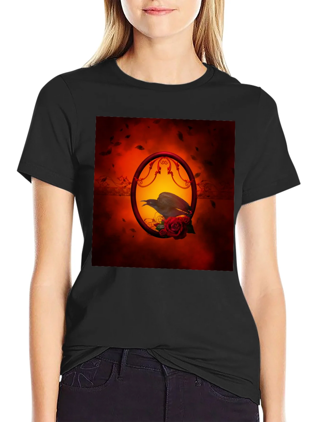 Raven and Rose Graphic Tee product image 5