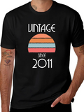 Vintage Since 2011 Graphic Tee product image 1