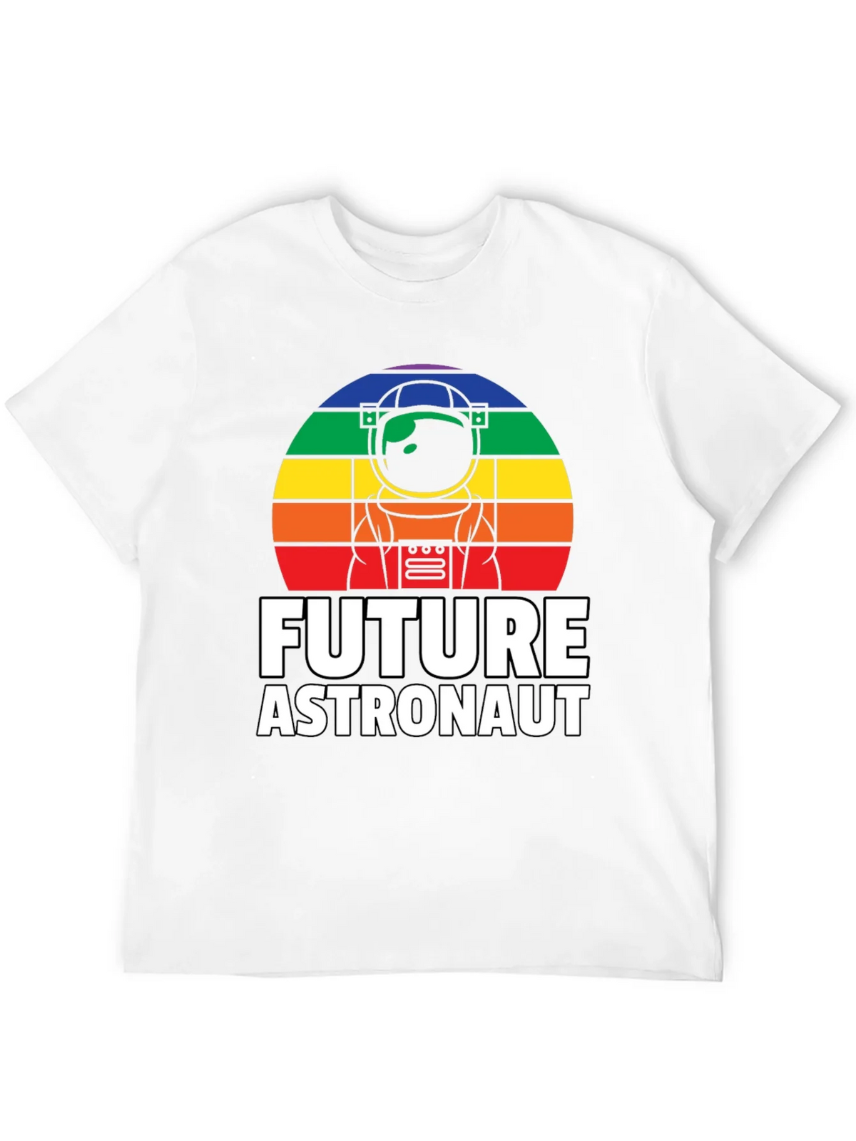 Future Astronaut Rainbow T-Shirt product image 3