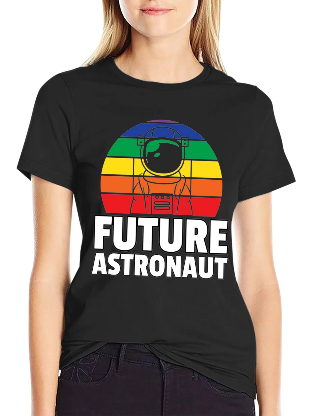 Future Astronaut Rainbow T-Shirt product image 5