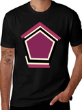 Geometric Penthouse T-Shirt - Stylish Design product image 1
