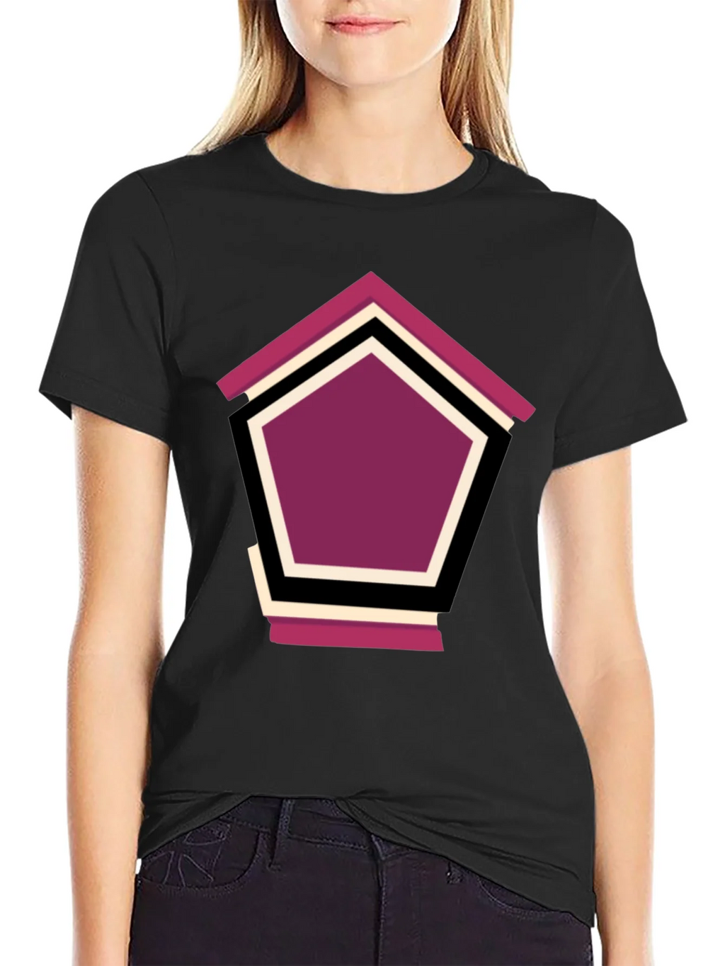 Geometric Penthouse T-Shirt - Stylish Design product image 5