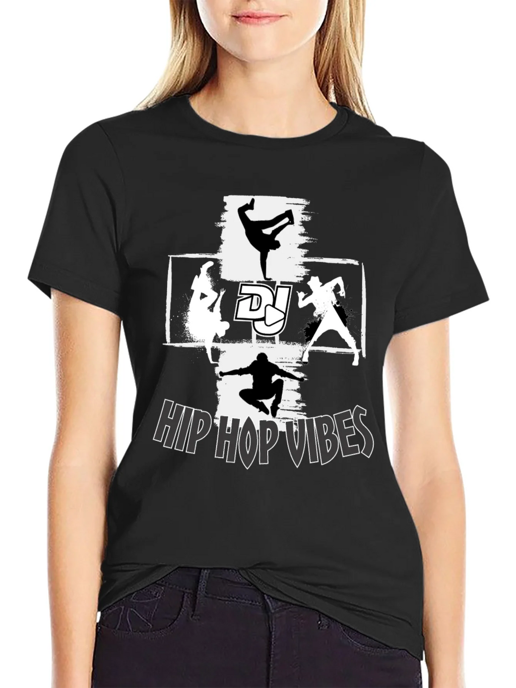 Hip Hop Vibes Graphic T-Shirt - Street Dance Style product image 5