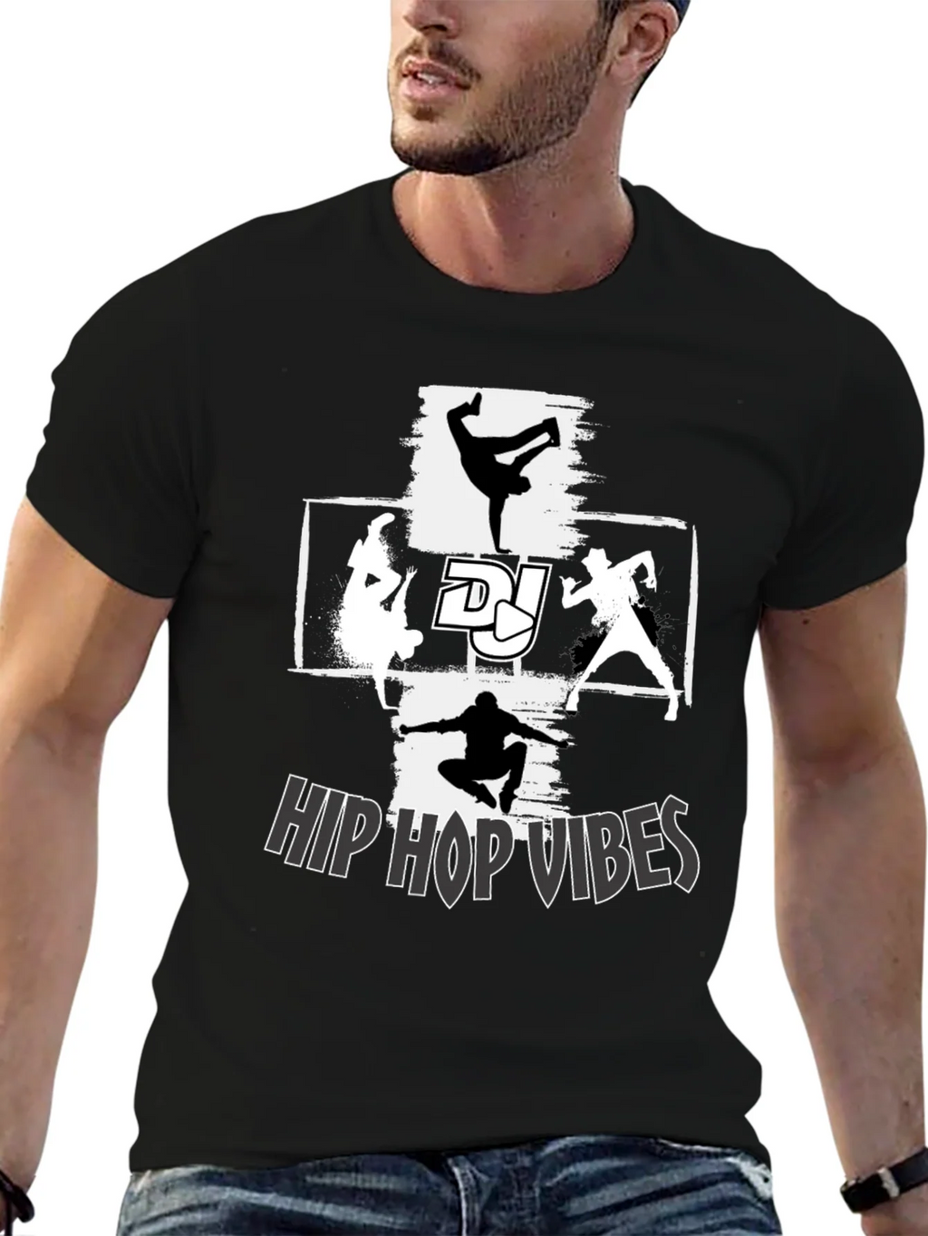 Hip Hop Vibes Graphic T-Shirt - Street Dance Style product image 9