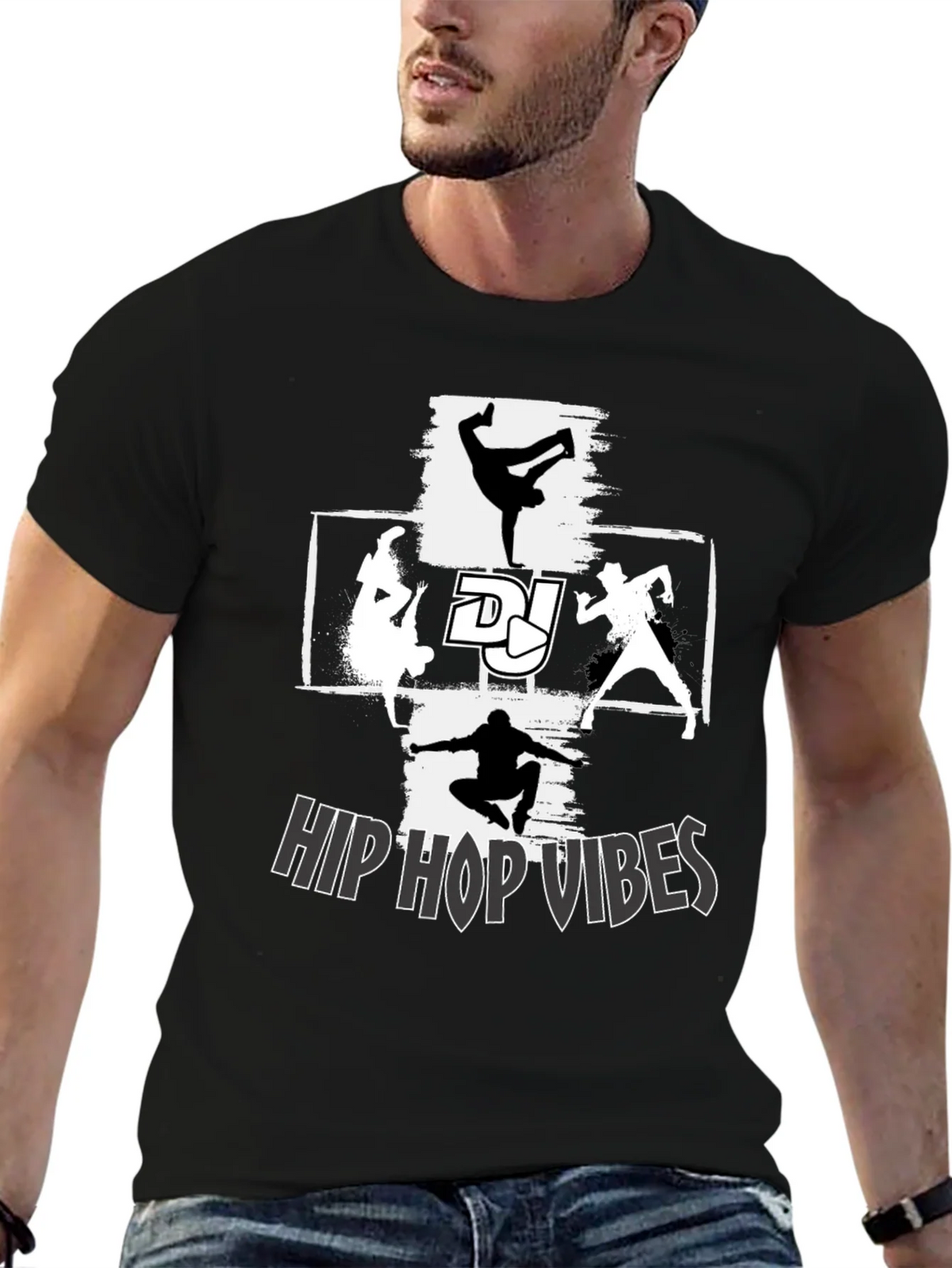 Hip Hop Vibes Graphic T-Shirt - Street Dance Style product image 9