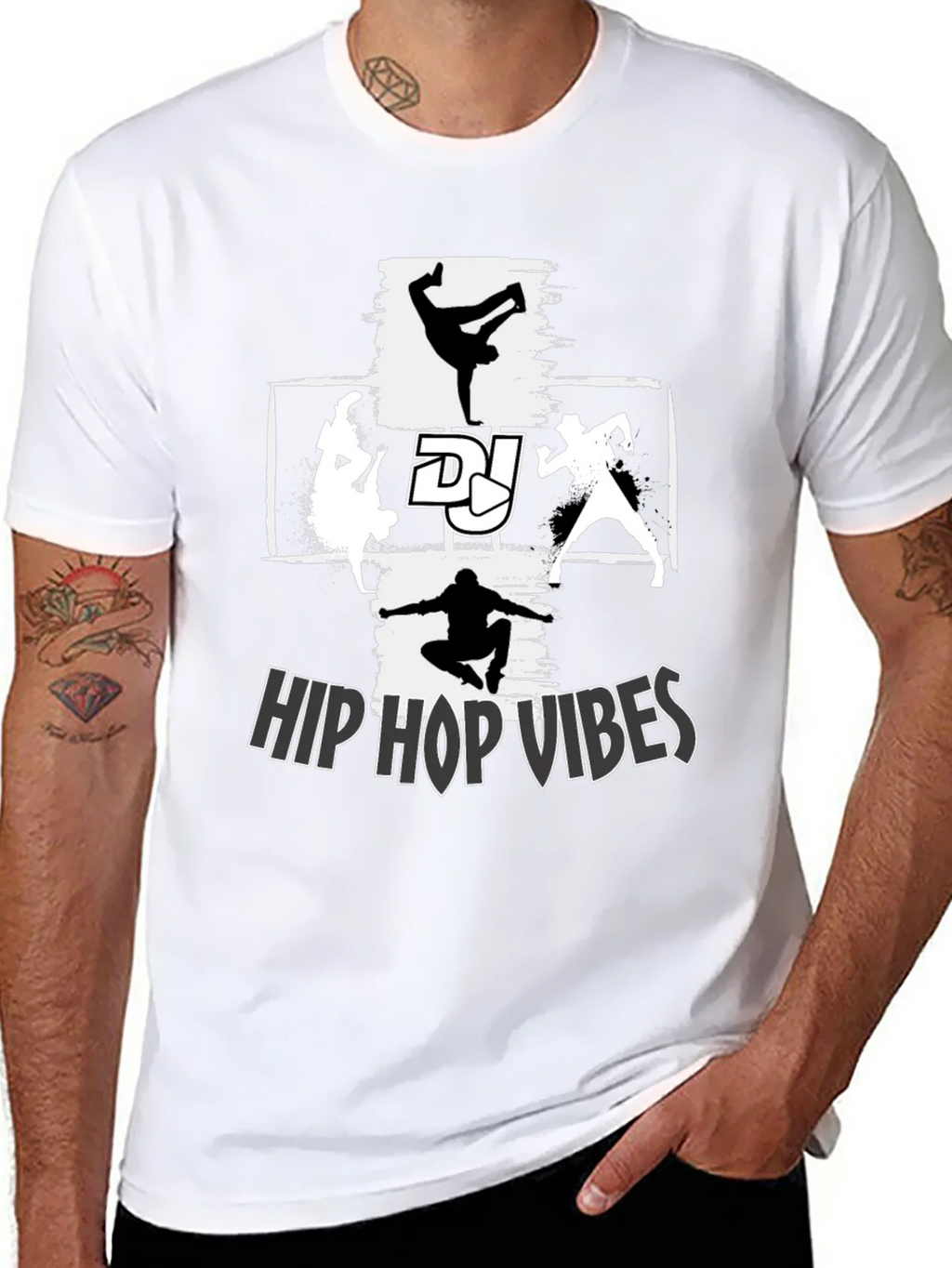 Hip Hop Vibes Graphic T-Shirt - Street Dance Style product image 10