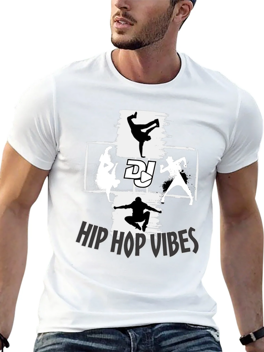 Hip Hop Vibes Graphic T-Shirt - Street Dance Style product image 4