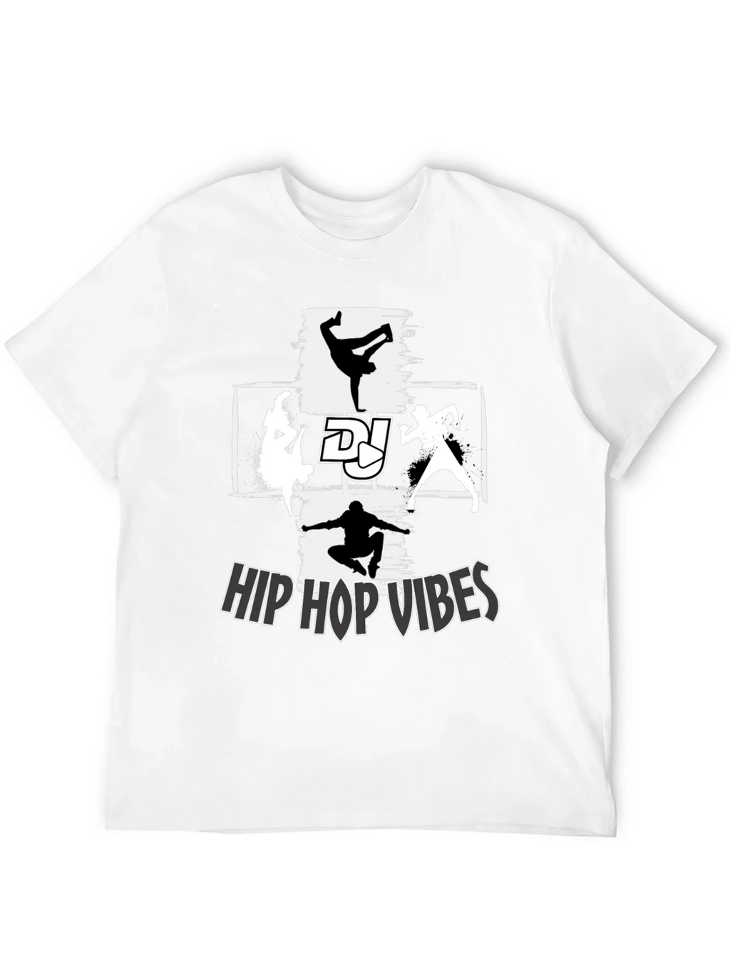 Hip Hop Vibes Graphic T-Shirt - Street Dance Style product image 3