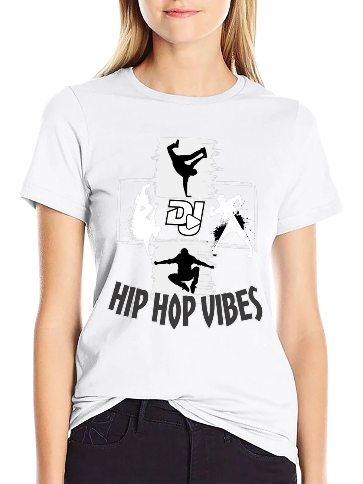 Hip Hop Vibes Graphic T-Shirt - Street Dance Style product image 11