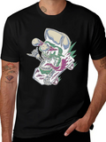 Skateboard Skull Tee - Cool Graphic Print product image 1
