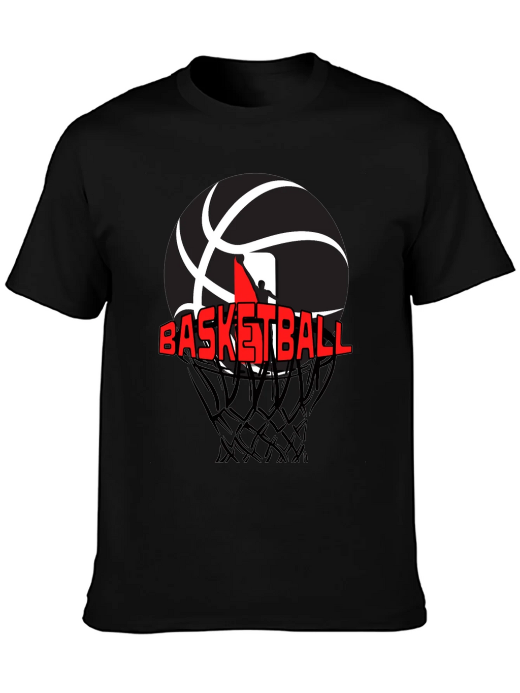 Basketball Graphic T-Shirt - Black product image 6