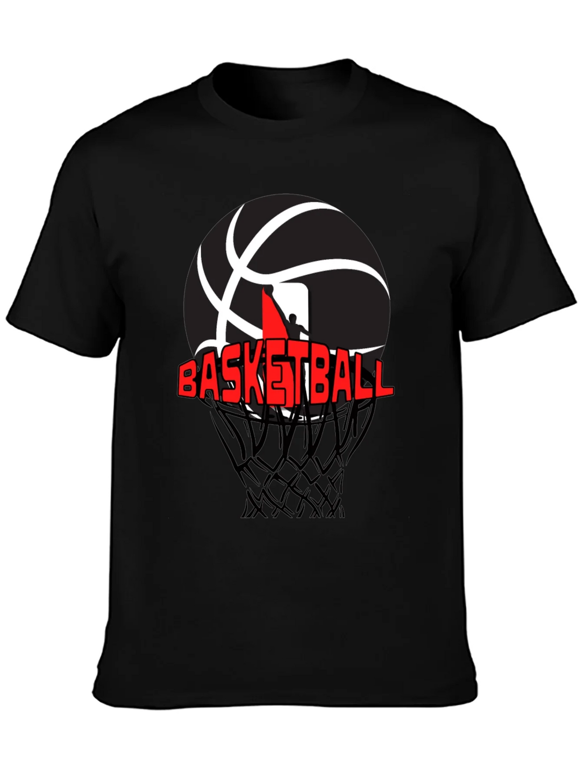 Basketball Graphic T-Shirt - Black product image 6