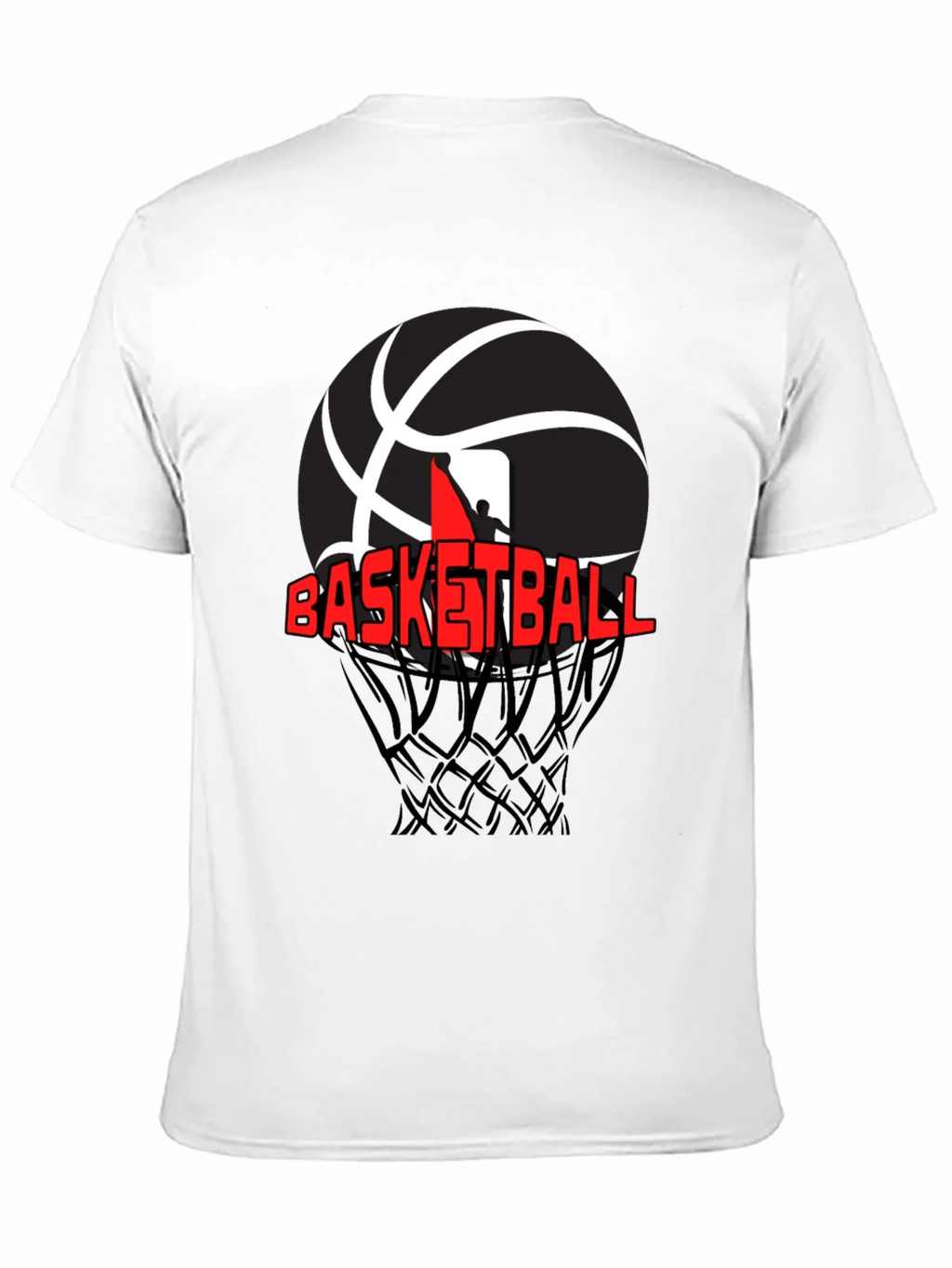 Basketball Graphic T-Shirt - Black product image 2
