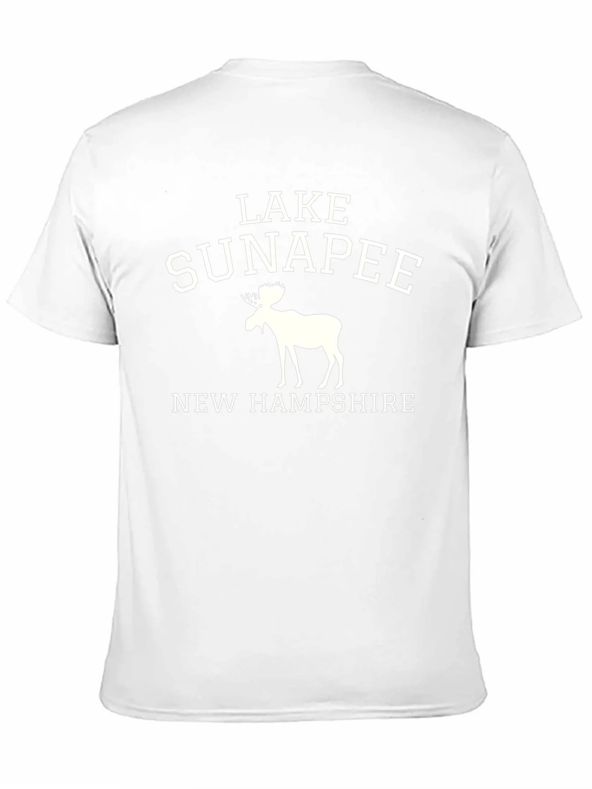 Lake Sunapee New Hampshire Black Graphic Tee product image 2