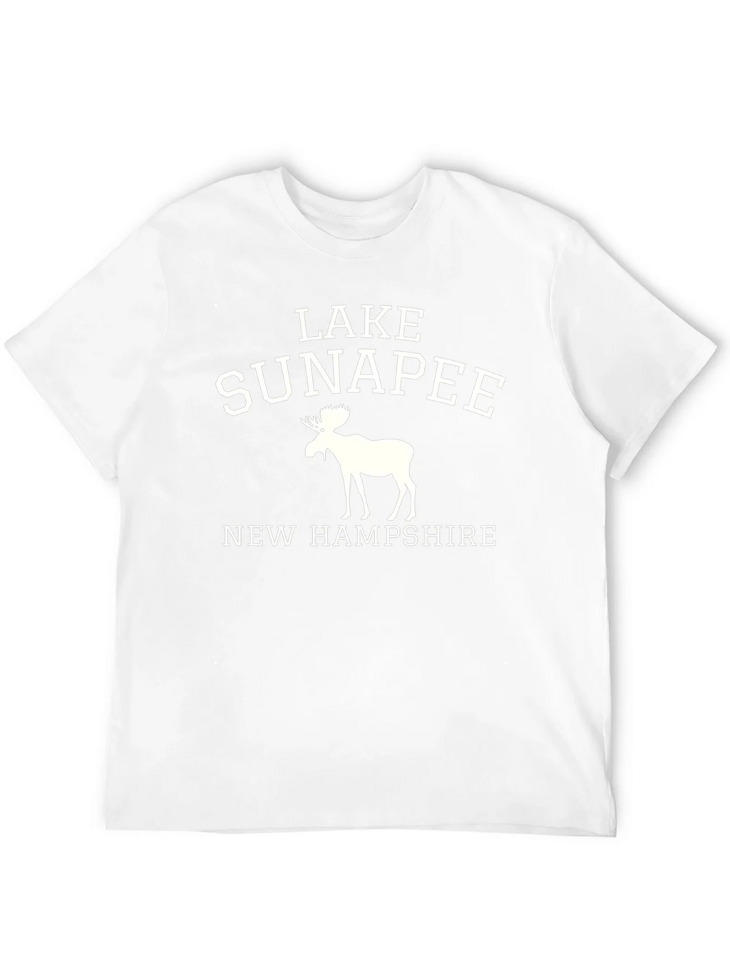 Lake Sunapee New Hampshire Black Graphic Tee product image 3