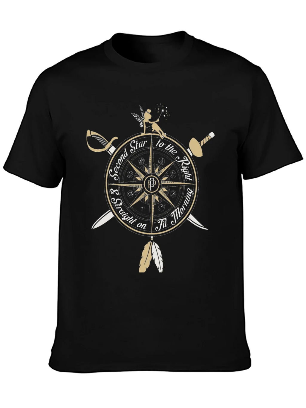 Second Star Compass Graphic Tee product image 6