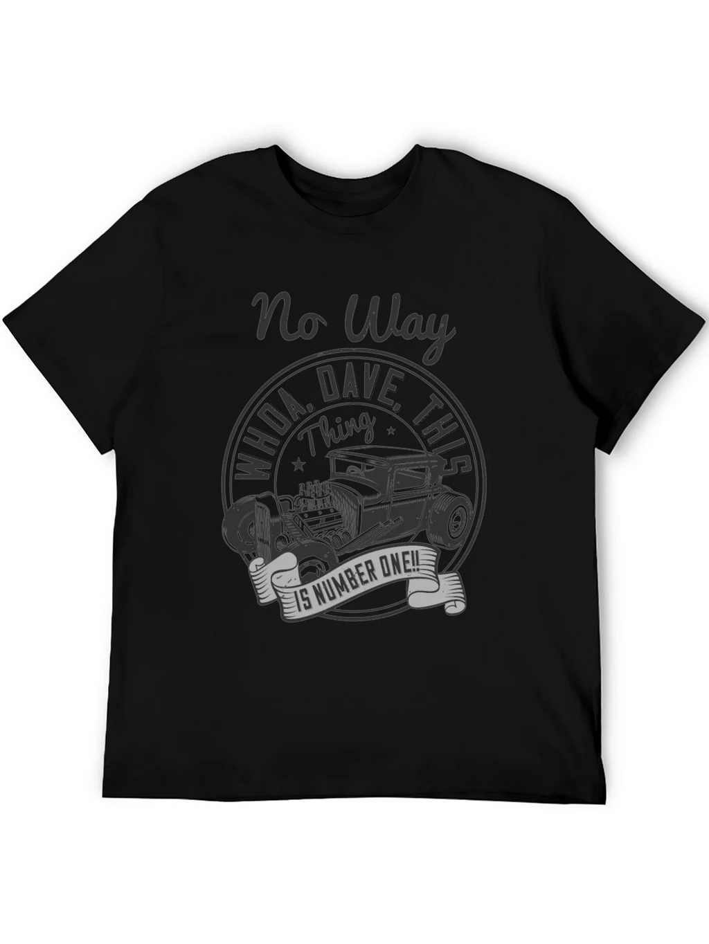No Way Dave! Vintage Hot Rod T-Shirt product image 8