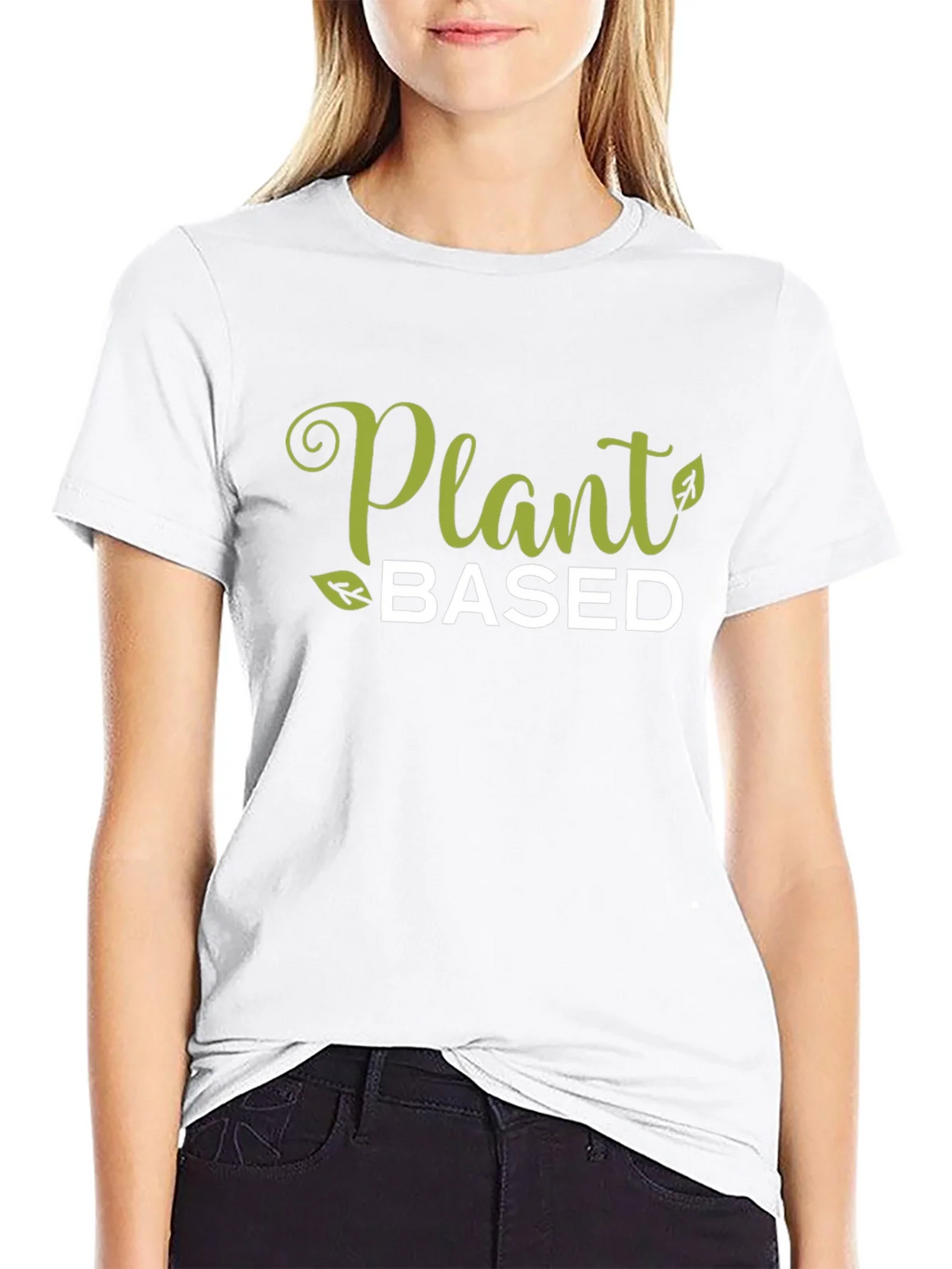 Plant Based Black Graphic T-Shirt product image 11