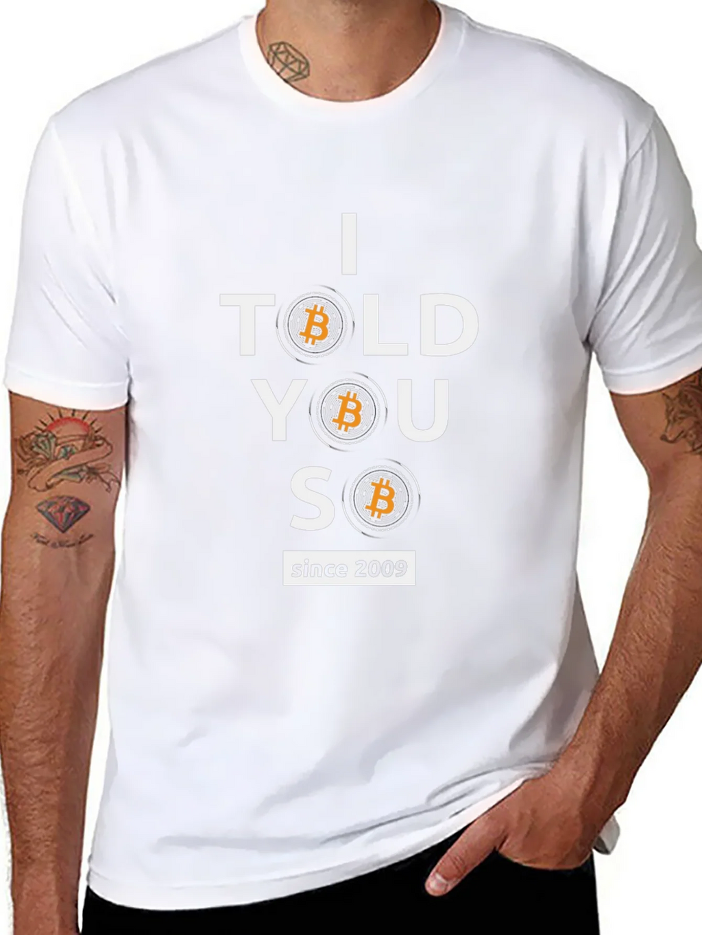 Bitcoin Cryptocurrency T-Shirt - I Told You So Since 2009 product image 10